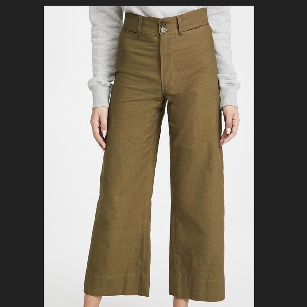 Apiece Apart Classic Merida Wide Leg Pants